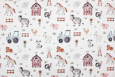 Baumwolljersey Bauernhof Fräulein von Julie 3946
